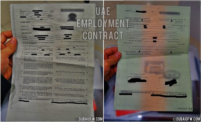 Unlimited Contract In Uae Dubai Ofw